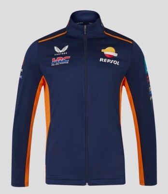 CASTORE Unisex Soft shell Jacket Size Medium Moto GP Silverstone #R