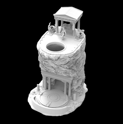 Possibly Cool Dice Towers - Sparta - DnD/Pathfinder/Tabletop RPG