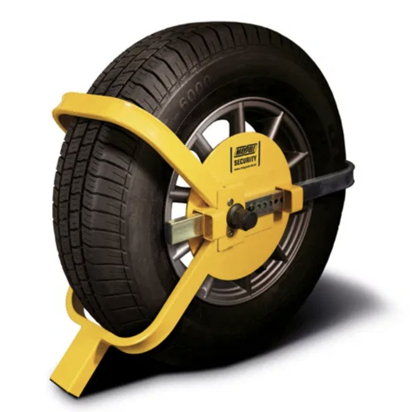 MayPole 13” 14” 15” 16” 17” Universal Wheel Clamp Lock Trailer Caravan