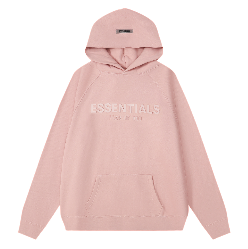 Fear Of God Essentials Pink printed hoodie | eBay Fear Of God Essentials Pink printed hoodie | eBay
