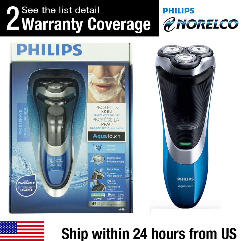 Philips Norelco AT890 AT880 AT798 AT926 AquaTouch Wet Dry Electric Razor Shaver