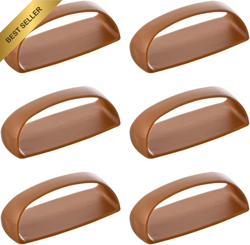 6 Pack Self-Stick Instant Cabinet Handle Pulls Drawer Pull Helper with Adhesive