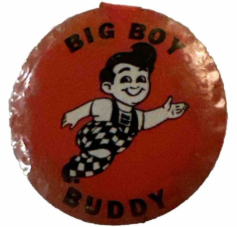 Vintage Big Boy Buddy Button
