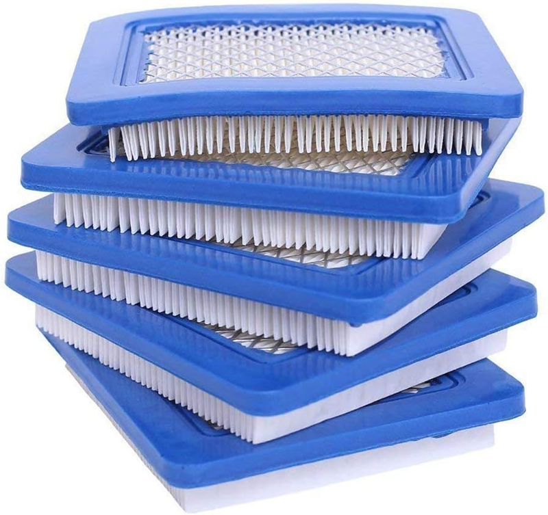5 Pack 491588S Air Filter Replace for 491588 4915885 Flat OEM Air Cleaner Cartri