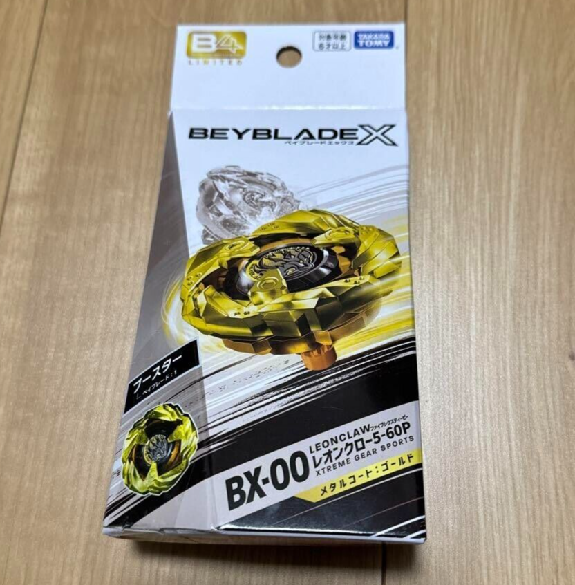 Beyblade X BX-00 Leon Claw 5-60P Limited Gold ver TAKARA
