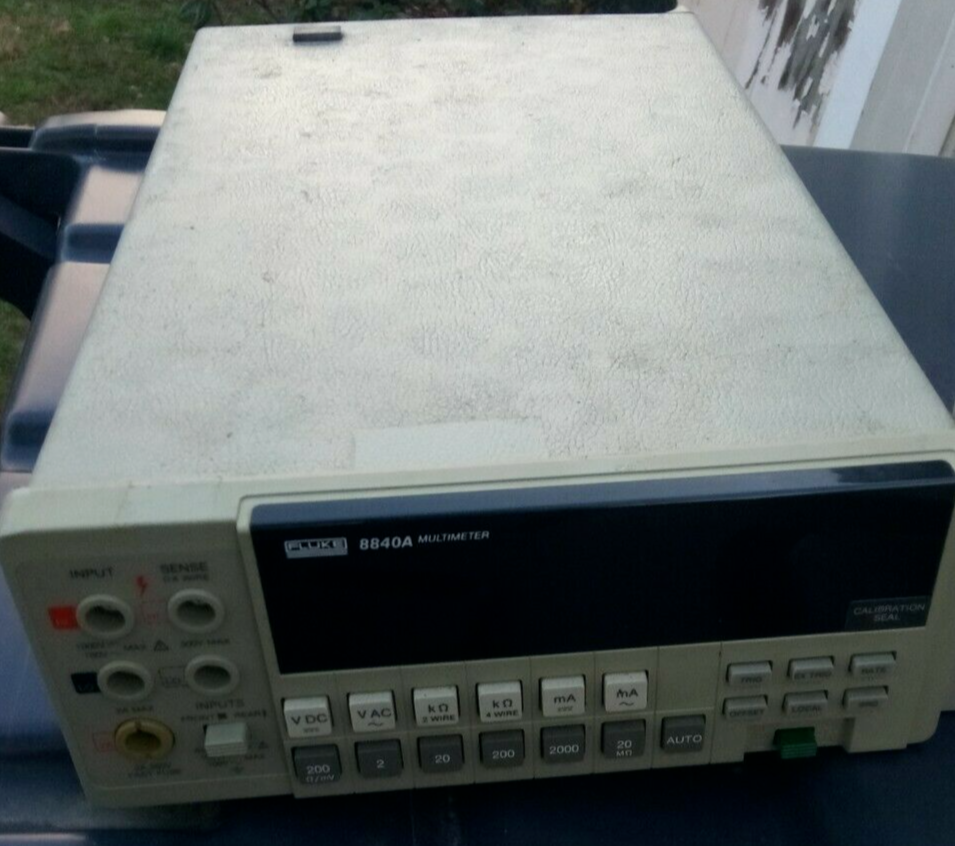 Fluke 8840A Multimeter Sold For Parts or not Working | eBay Fluke 8840A Multimeter Sold For Parts or not Working | eBay