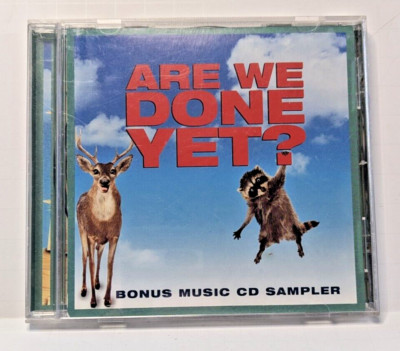 Are We Done Yet Bonus Music CD Sampler CD 2007