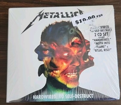 SEALED Metallica 2x CD Hardwired... To Self-Destruct metal Suicidal Tendencies !