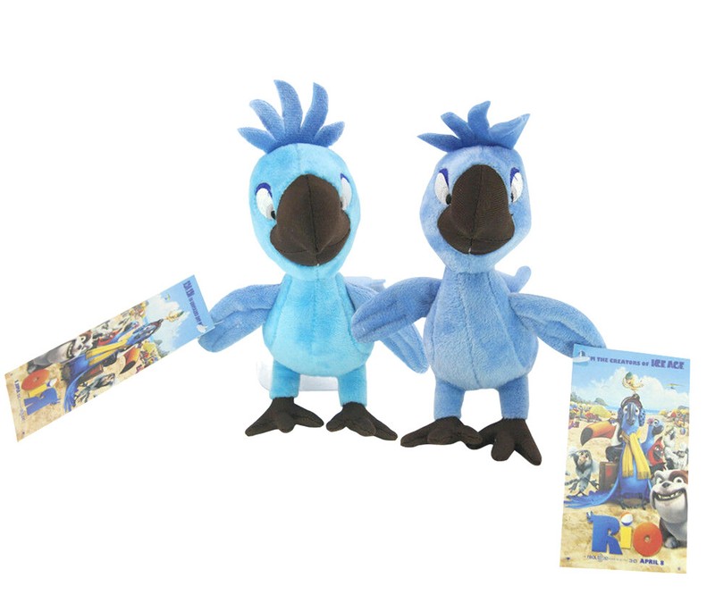 Toys Hobbies 3x Rio The Movie Carla Bia Tiago Plush Toy Birds Blu Jewel Stuffed Animal New 5 Labaguettepattaya Com