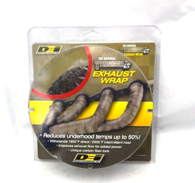 Design Engineering Inc DEI Titanium Exhaust Wrap 010098 2''x50' NEW Open Package