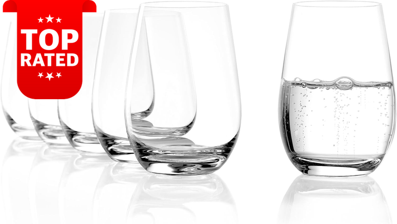 Stolzle Lausitz 6 Piece Wine Tumbler Set 470ml Lead-Free Glasses