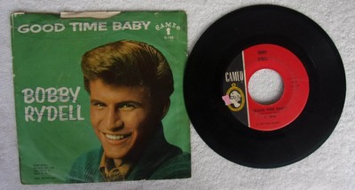 Bobby Rydell 45 RPM Record-Good Time Baby