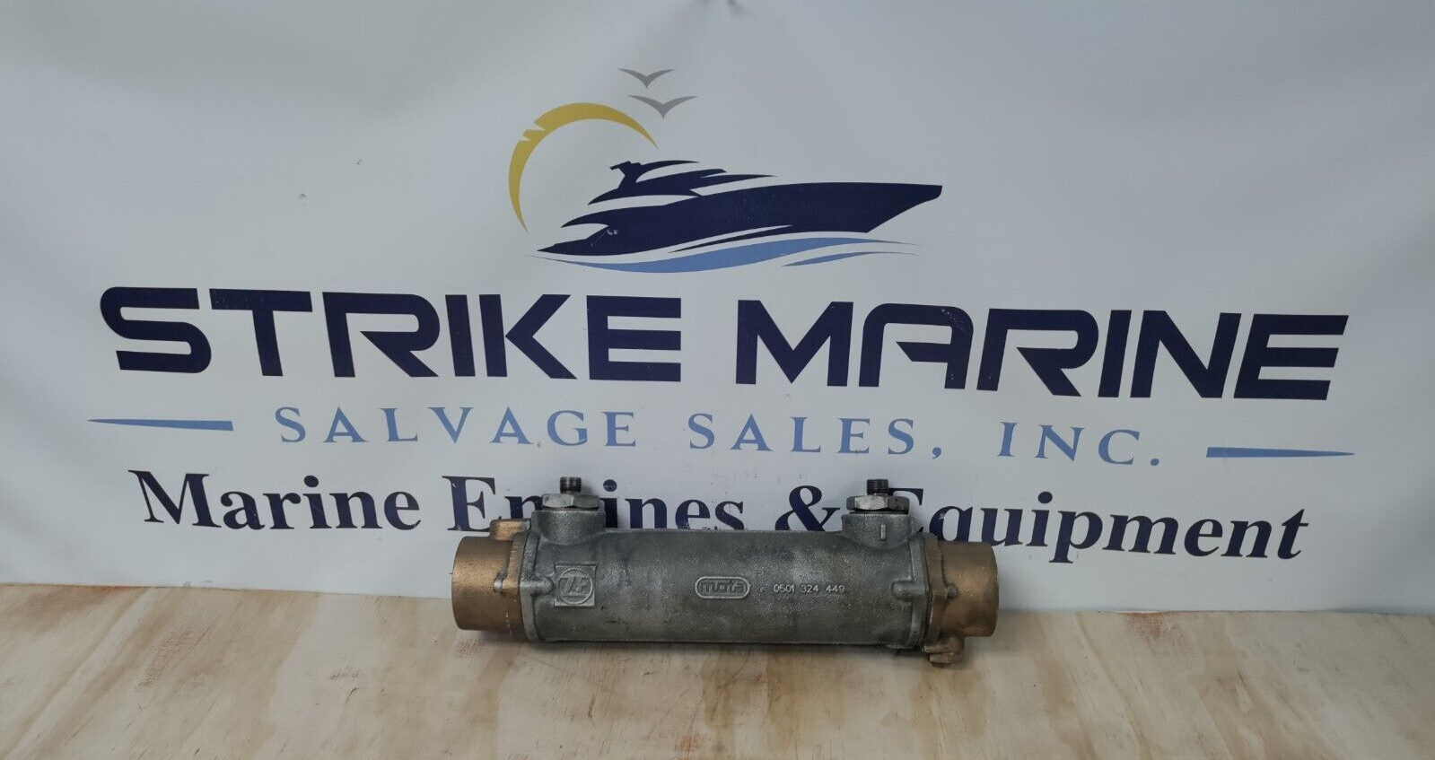 ZF Marine 0501324449 Marine Transmission Oil Cooler Heat ZF Marine 0501324449 Marine Transmission Oil Cooler Heat