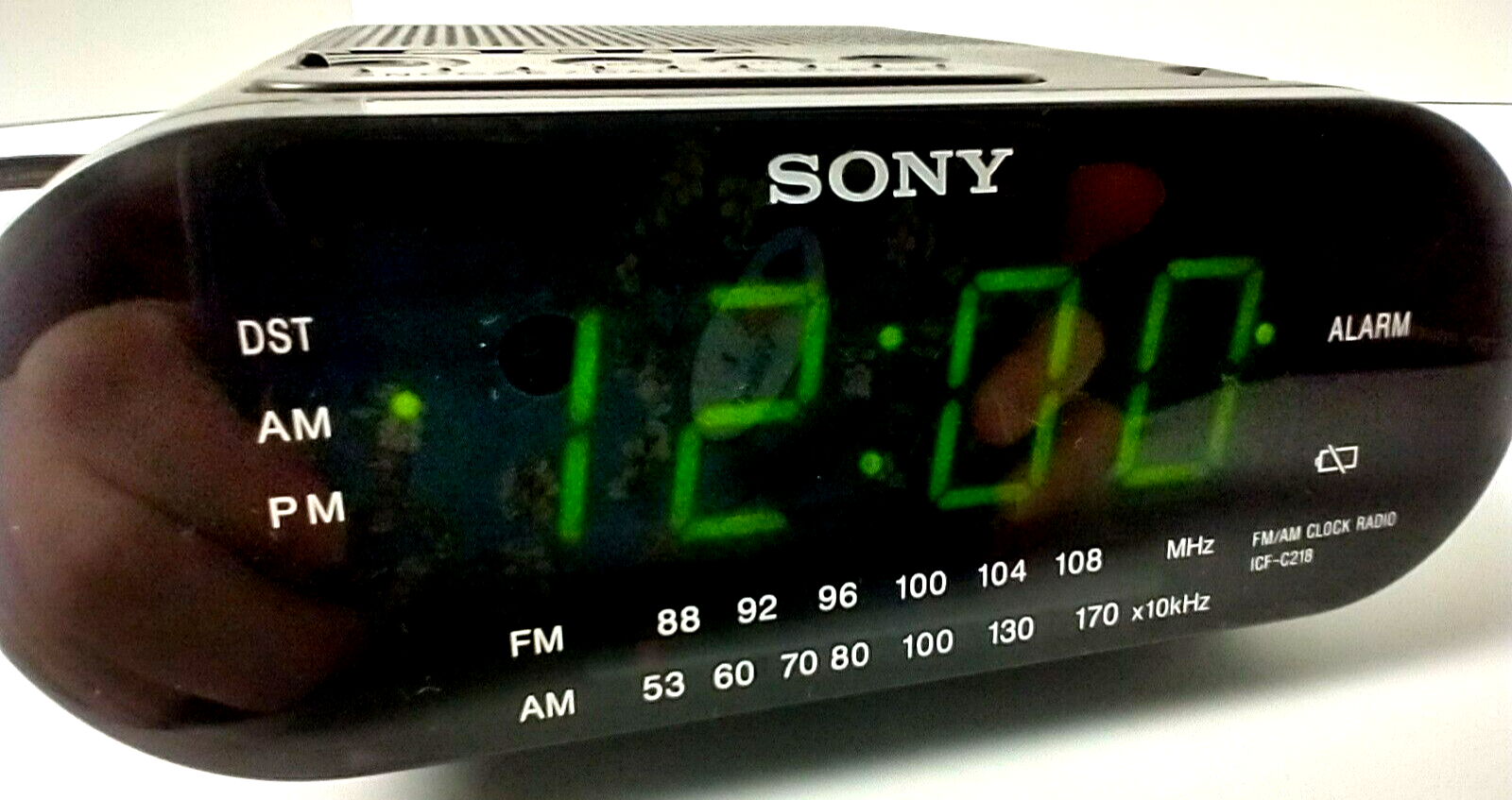 Sony Dream Machine FM AM Clock Radio Alarm Model ICFC218 BlackのeBay公認
