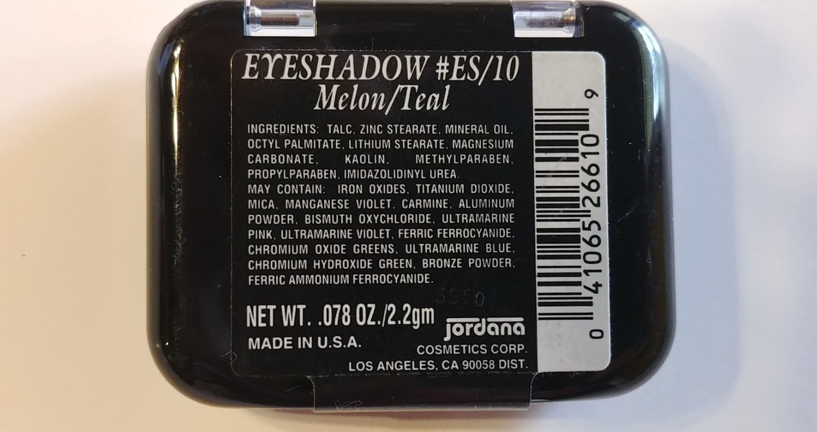 Jordana Eyeliner, set of 5 Plus 1 Eyeshadow Duo