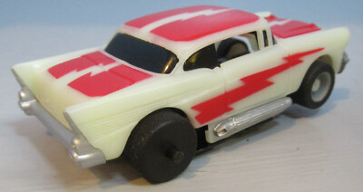 ''NEW'' TYCO 1957 PRO STOCK NITE GLOW 440X2 HO SLOT CAR
