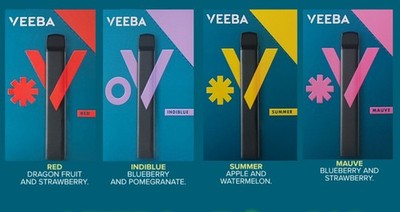 Veeba MAUVE IDIBLUE SUMMER NON SMOKING Crystal Inhaler Cheap
