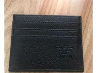 Black Armani card holder brand new 