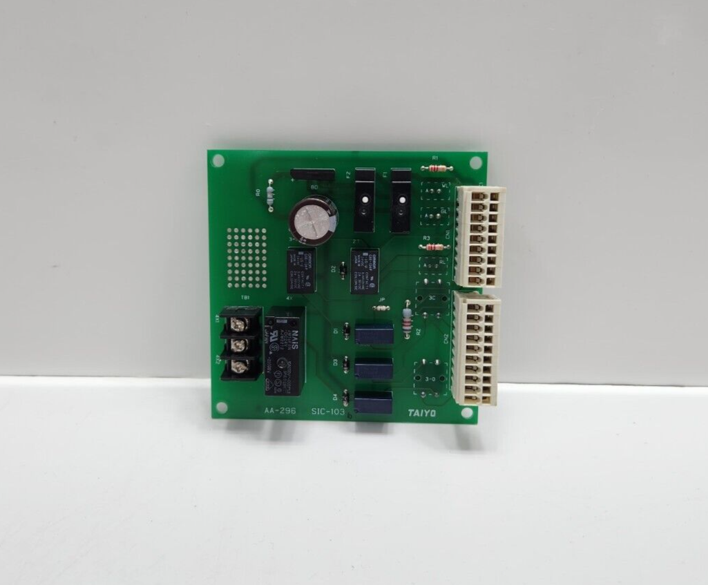 TAIYO AA-296 SIC-103 PCB CARD | eBay TAIYO AA-296 SIC-103 PCB CARD | eBay