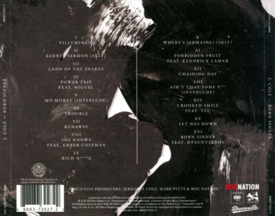 J. COLE - BORN SINNER [PA] NEW CD