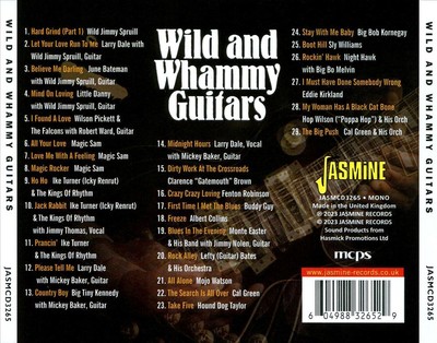 VARIOUS ARTISTS WILD & WHAMMY GUITARS: THE BLUES FRETBOARD MASTERS NEW CD