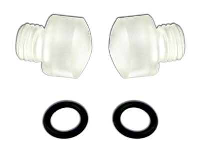 MOROSO Clear View Sight Plugs Fuel Bowl Float Level For Holley Carburetors 65226