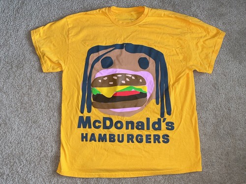 話題コラボ Travis Scott CPFM McDonald Burger Mouth Tee White $_12.JPG?set_id=880000500F