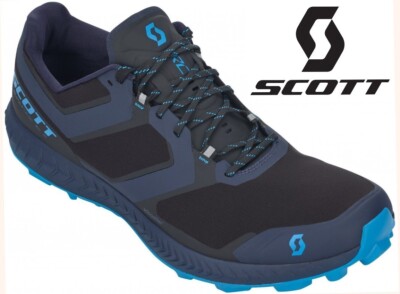 SCOTT Supertrac RC 2 Trail Running Shoe radial traction black blue 46 US mens 12