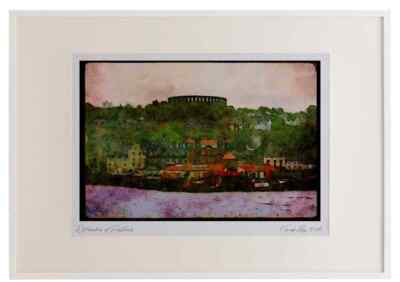 Scotland UK GB 092038 Oban, The Port To Mull Watercolour Picture Frame