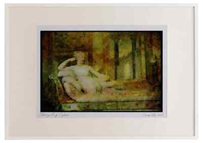 Italy visit 224007 Canova's _Venus_, Borghese Gallery, Rome Watercolour Picture