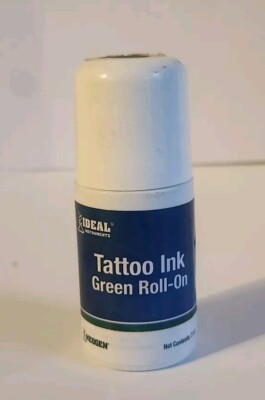Neogen Green Animal Tattoo Ink Roll-On 2 oz Permanent Ink 7590
