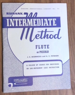 FLUTE music books lesson method YOU CHOOSE daily exercises Rubank solo