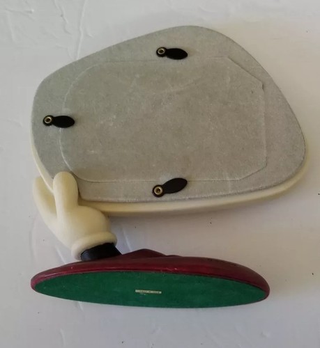 Walt Disney  Picture Frame Disneyland 3D Mickey Mouse Red White Black 5