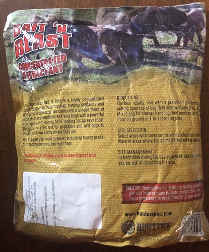 Hunter’s Specalties Bait ‘n Blast Concentrated Attractant For Predators/Wild Hog