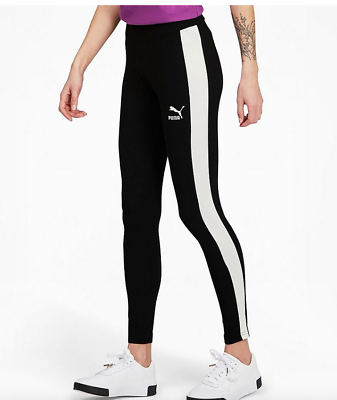 Puma Essentials logo leggings in grey