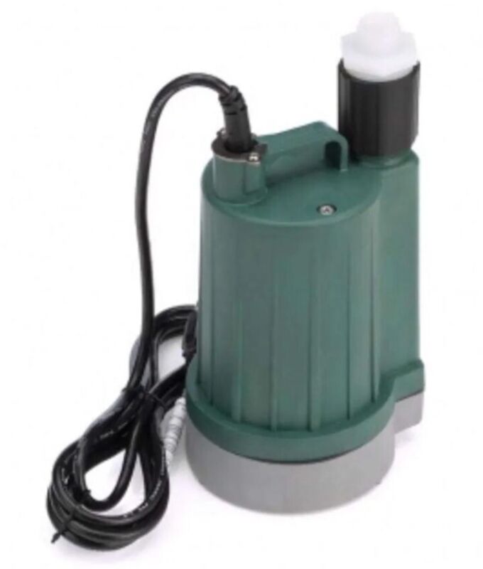 Zoeller 1/3 HP Automatic Utility Pump, 40 gpm #1043 115V
