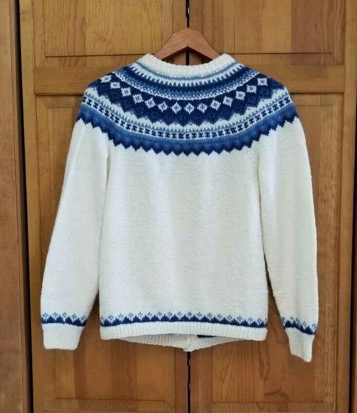 Husfliden Bergen Hand Knit Sweater from Norway Norge
