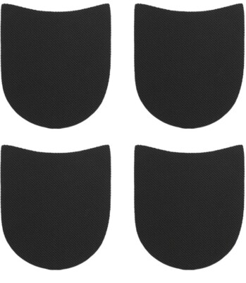 3 Pair Shoe Repair Rubber Heel Replacement Anti-Slip Heel Pads 5/32 In 4mm Thick