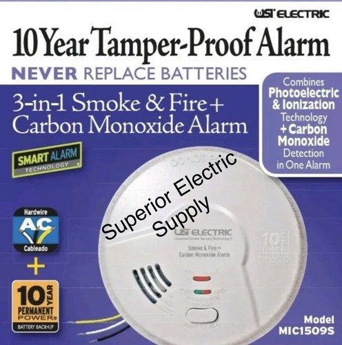 USI Electric MIC1509S Smoke Detector