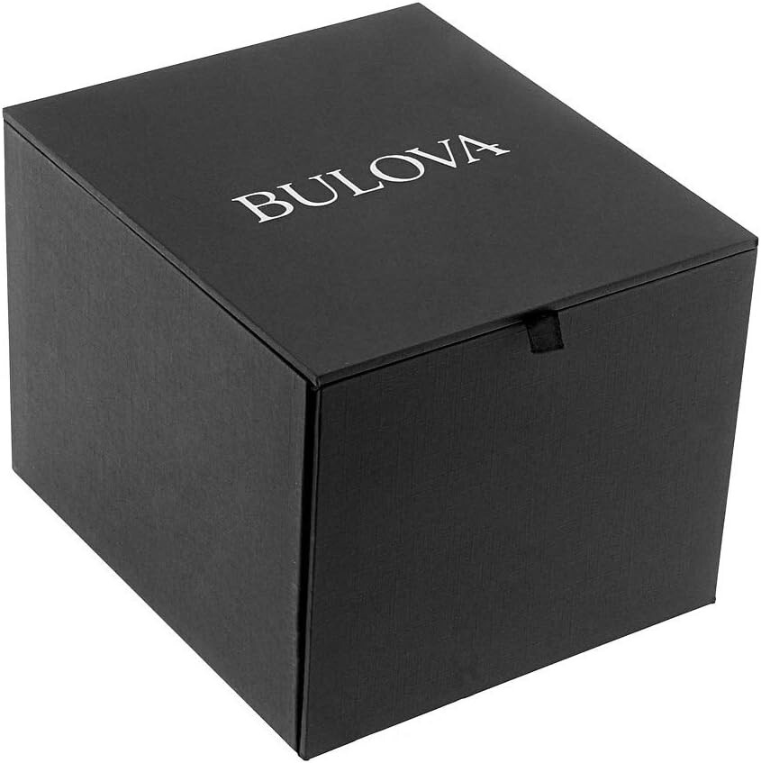 Pre-owned Bulova Archive Series Computron 98c135 Led Digital Watch Black Mens Watch