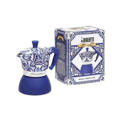 Bialetti Dolce&Gabbana | Mediterranean Blue Express Coffee Maker 6 Cup...