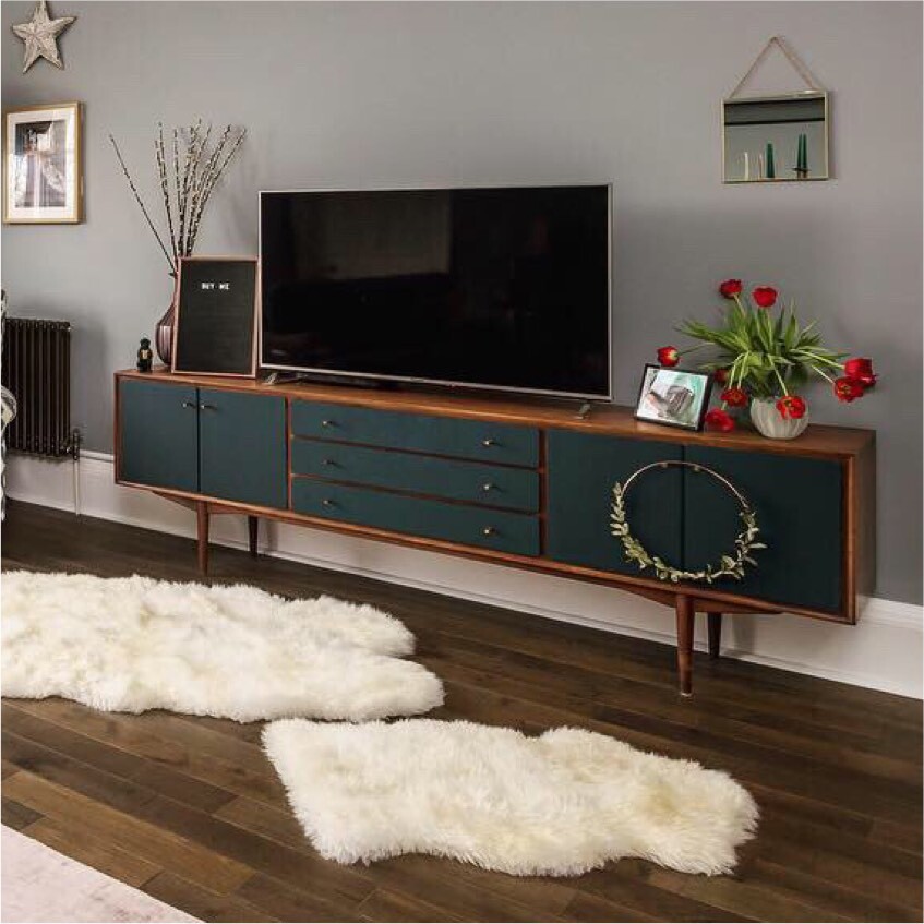 Large mid century TV sideboard unit in Murrayfield, Edinburgh Gumtree