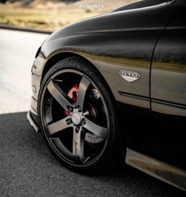MRR VP5 Wheels Fit Pontiac GTO G8 18x8.5 +40 / 18x9.5 +45 5x120 18'' Rims Set 4