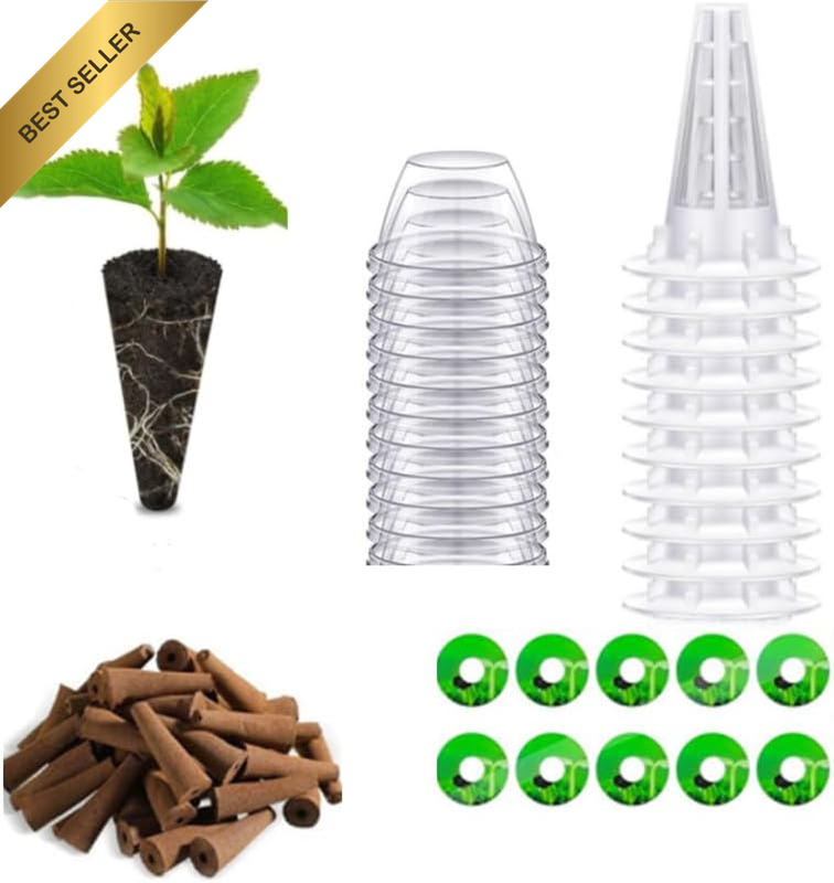 30 Pcs Hydroponic Grow System, Seed Pod Kit Indoor Lightweight Plant Pod Kit Dur
