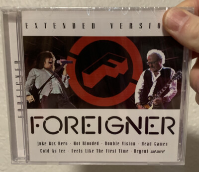 Extended Versions by Foreigner CD 2011 Brand New Sealed Kelly Hansen Jeff Pilson