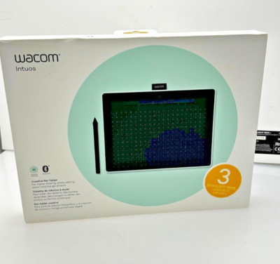 Wacom Intuos Bluetooth Creative Pen Tablet (Medium, Pistachio Green)