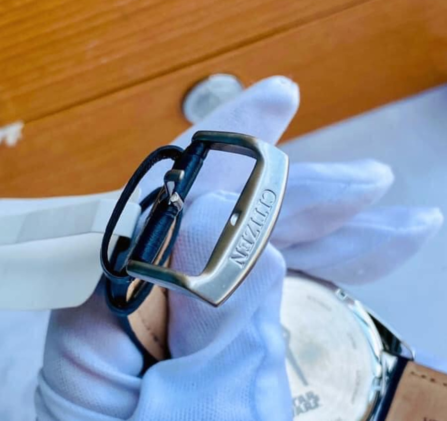 CITIZEN CITIZEN STAR WARS MILLENNIUM FALCON CA4281-00W MEN'S WATCH LEATHER BAND