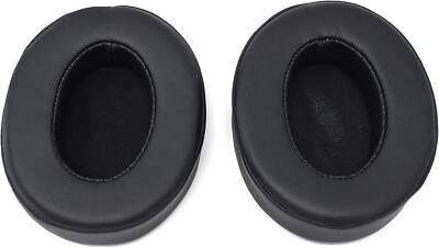 Leather Ear Pads Memory Foam Pads for ATH M50X, M50BT, Stealth 600, HyperX Cloud