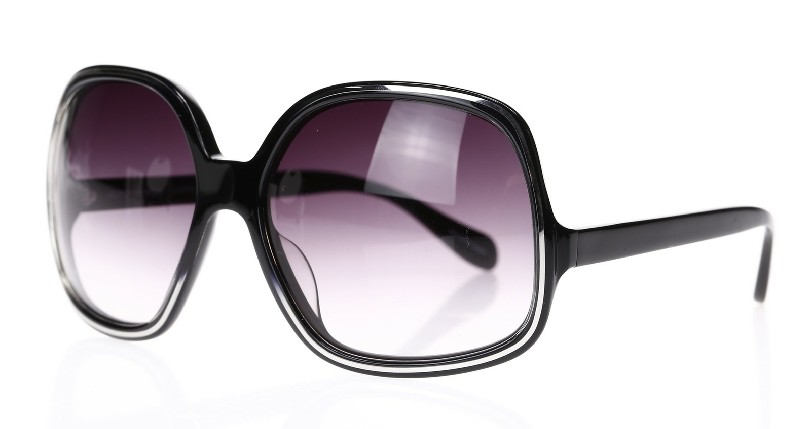 OLIVER PEOPLES Women's 'Talya' Black Oversize Sunglasses - 135106