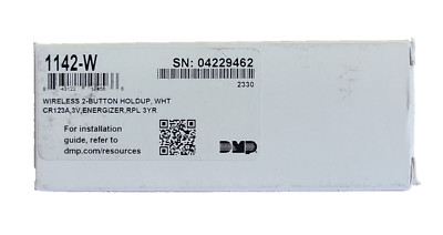 DMP 1142-W Wireless 2 Button Holdup White